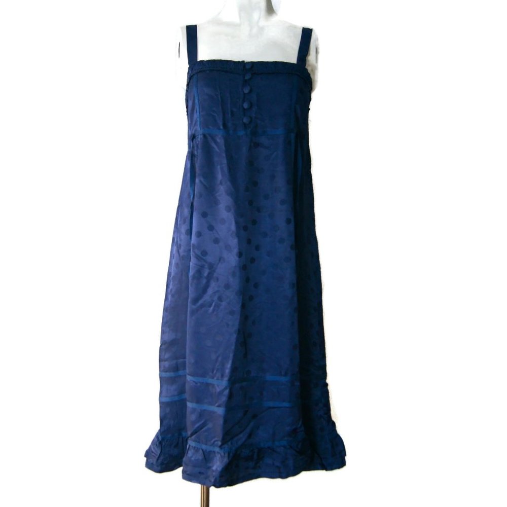 Marc Jacobs Navy Blue Dress Size 2 Polka Dots